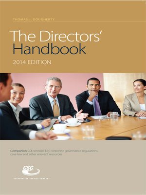 cover image of CSC&reg; The Directors' Handbook